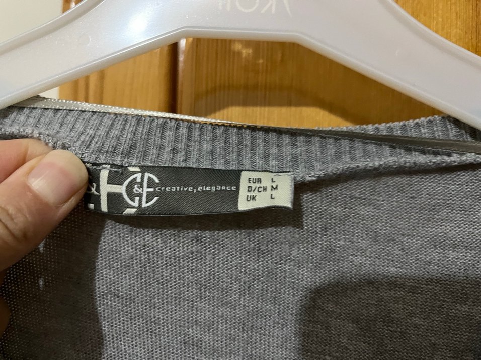 Gri Kadın Midi Boy Rahat Kesim Bornoz - Görsel 4