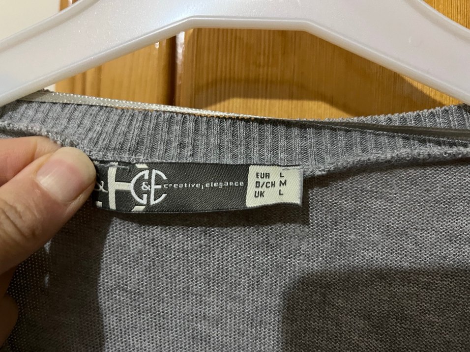 Gri Kadın Midi Boy Rahat Kesim Bornoz - Görsel 2