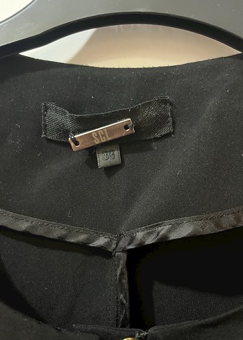 Siyah Uzun Kadın ferace Fermuarlı Cepli - Görsel 3