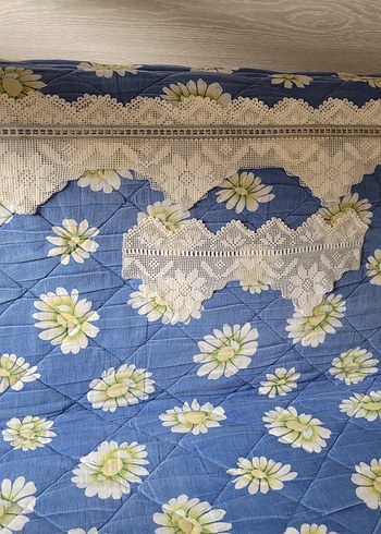 Tek kişilik pike Dantel - Görsel 5