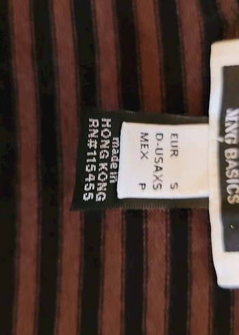 Kahverengi Siyah Çizgili V Yaka Triko Kazak - Görsel 8