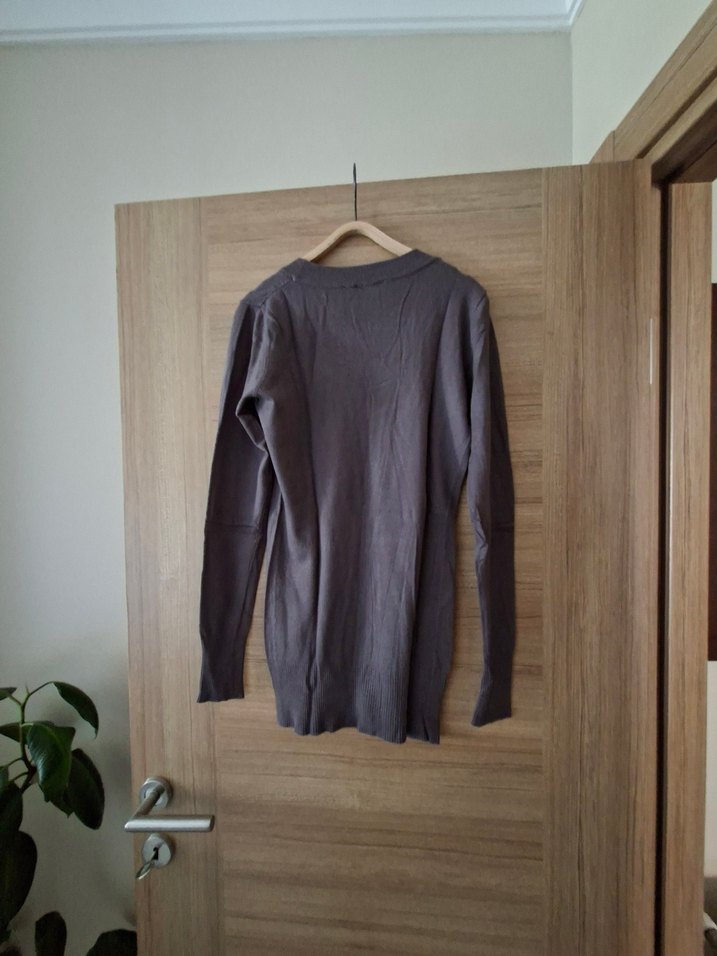 Kadın Kahverengi  Uzun Kollu Triko - Görsel 4