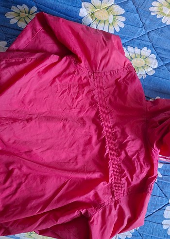 Kız Çocuk Pembe Fermuarlı Ceket - Görsel 6