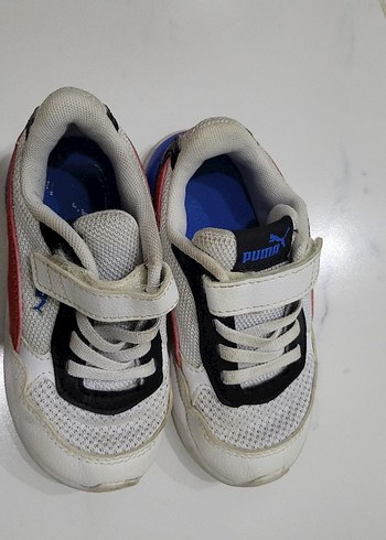 Erkek Çocuk Beyaz Renkli Puma Spor Ayakkabı - Görsel 5