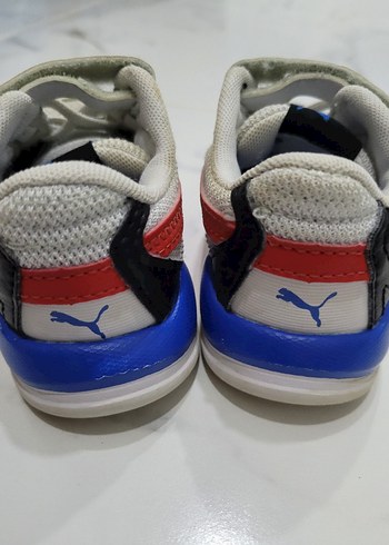 Erkek Çocuk Beyaz Renkli Puma Spor Ayakkabı - Görsel 6