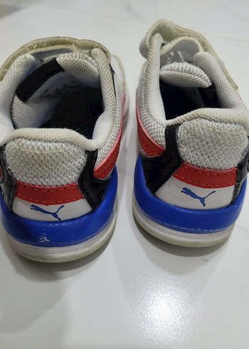 Erkek Çocuk Beyaz Renkli Puma Spor Ayakkabı - Görsel 3