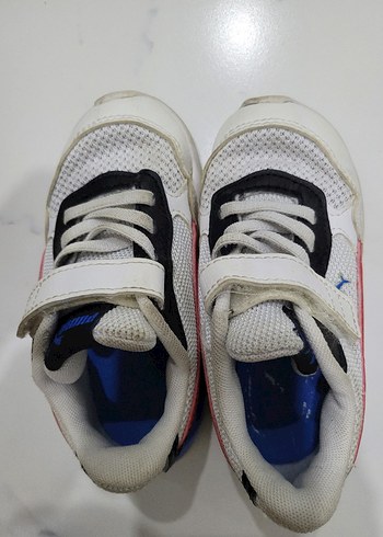Erkek Çocuk Beyaz Renkli Puma Spor Ayakkabı - Görsel 2