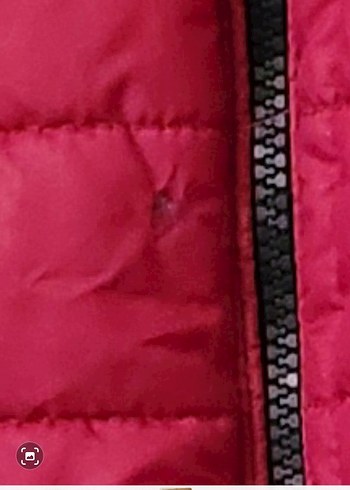 Kırmızı Fermuarlı Kadın & erkek Mont - Görsel 11