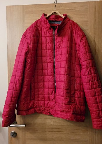 Kırmızı Fermuarlı Kadın & erkek Mont - Görsel 2