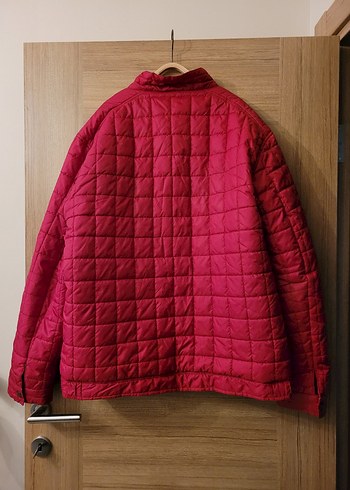 Kırmızı Fermuarlı Kadın & erkek Mont - Görsel 4