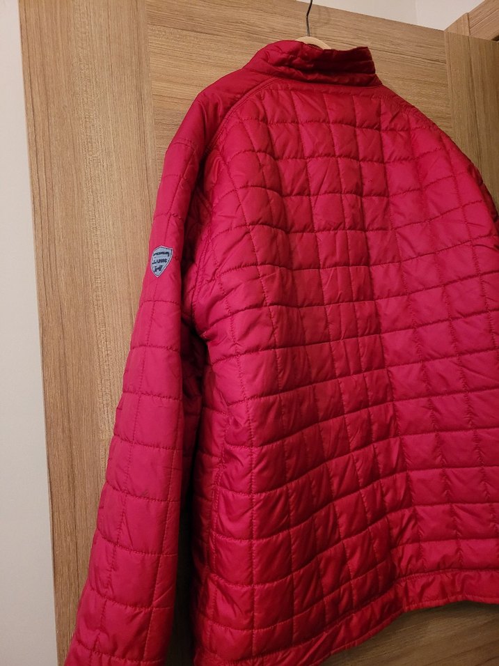 Kırmızı Fermuarlı Kadın & erkek Mont - Görsel 5