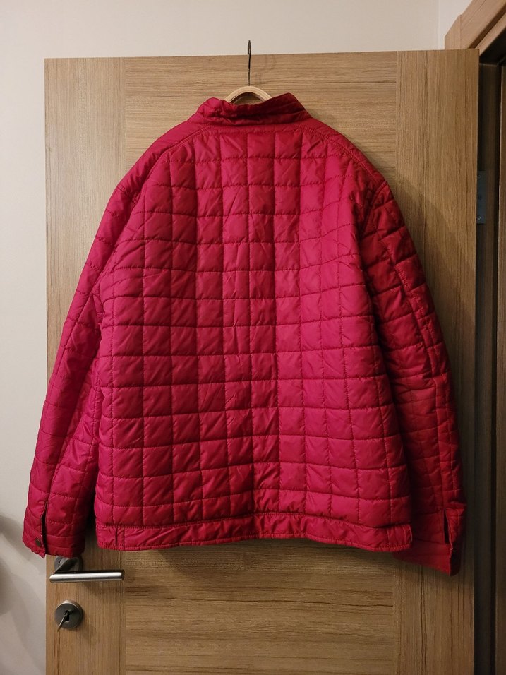 Kırmızı Fermuarlı Kadın & erkek Mont - Görsel 4