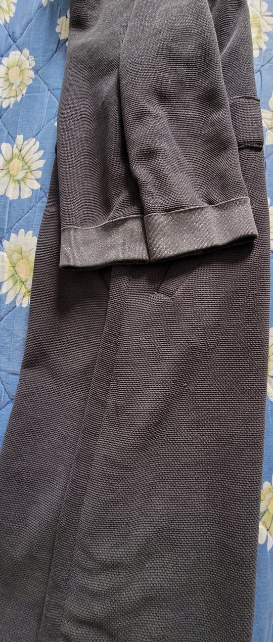 Gri Mini Düğmeli Kadın Ceket - Görsel 5