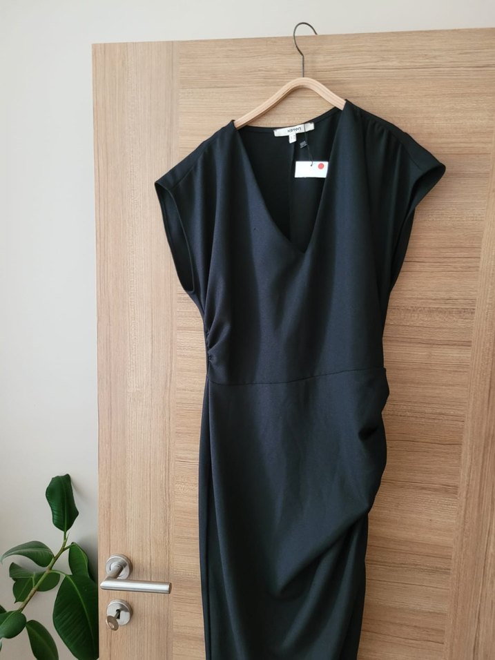 KOTON SİYAH GECE  &ABİYE  ELBİSE - Görsel 4