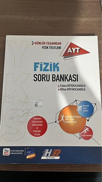 Ayt fizik soru bankası hız ve renk