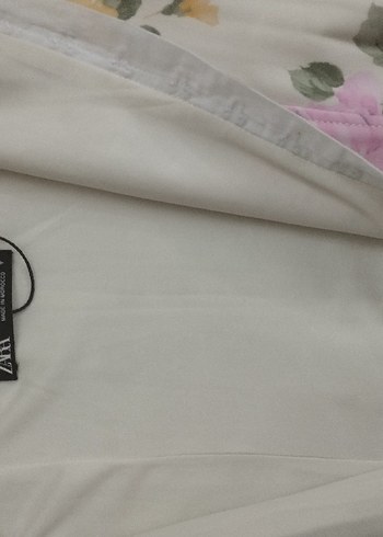 Baskılı Pastel Renkli  straplez - Görsel 2