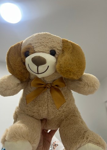 Kahverengi Yumuşak Peluş Oyuncak Köpek