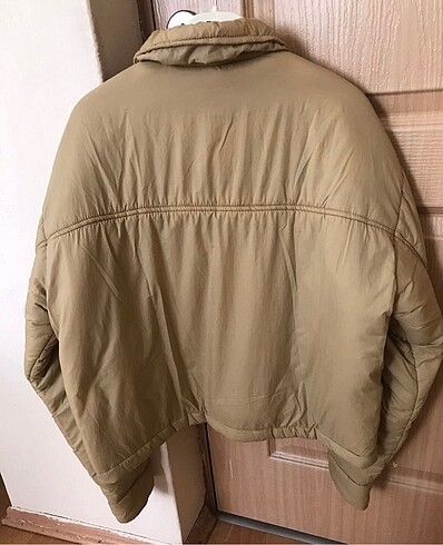 s Beden camel Renk Zara bomber ceket
