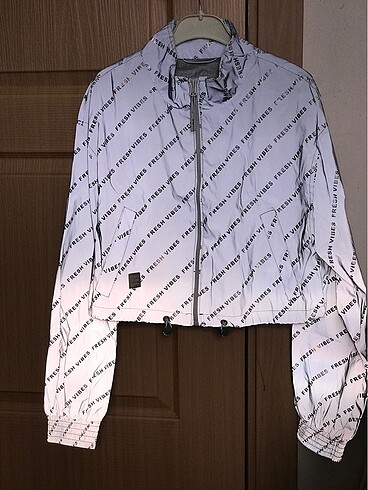 Bershka reflektör bomber ceket