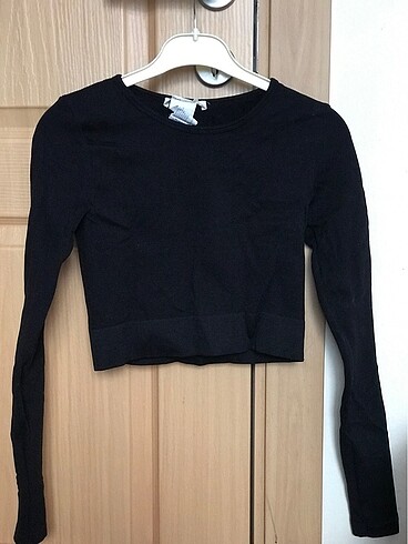 s Beden siyah Renk Pull and bear crop