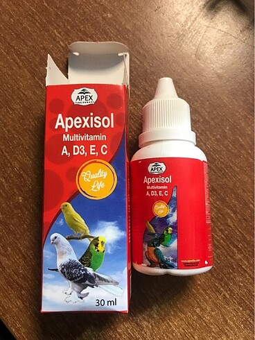 Kafes kuşları İçin vitamin