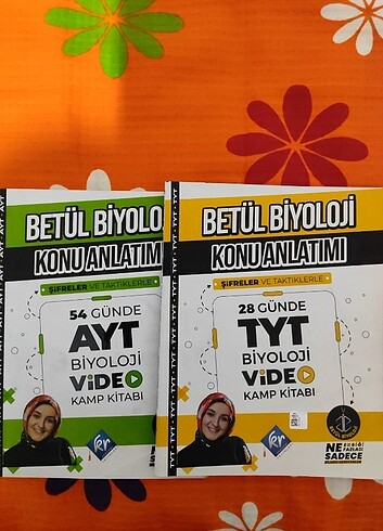 Betül Biyoloji Tyt Ayt Video Ders Kitabı 