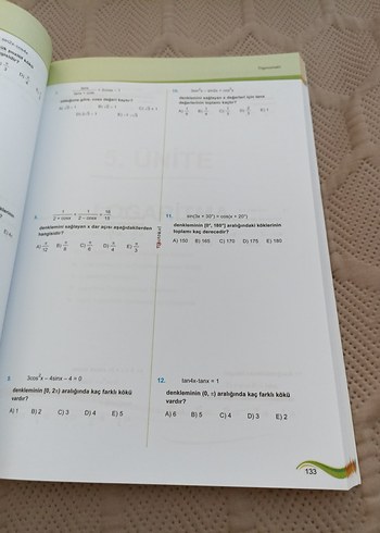 AYT Matematik Konu Anlatımlı Sınav Hazırlık Kitabı