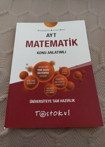 AYT Matematik Konu Anlatımlı Sınav Hazırlık Kitabı