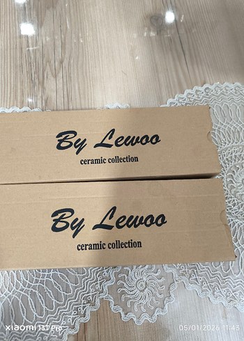 Beyaz Minimalist Seramik kahvaltılık çerezlik 2 li - Görsel 10