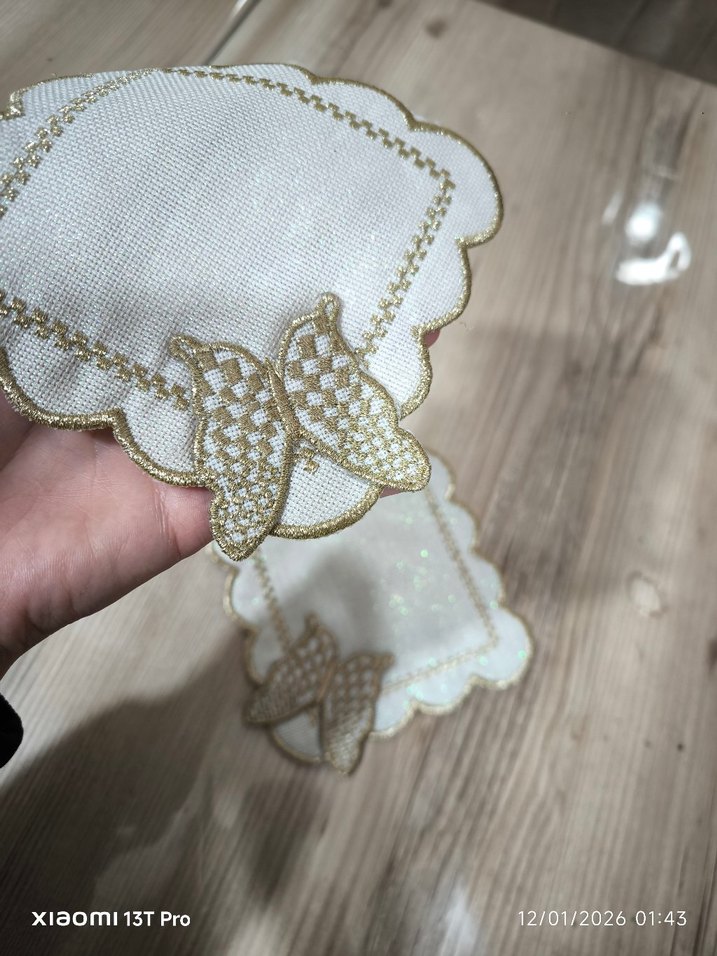 2 adet KAHVE SUNUM PEÇETESİ - Görsel 5