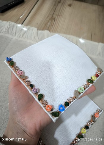 taşlı SUNUM PEÇETESİ - Görsel 3