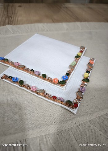 taşlı SUNUM PEÇETESİ - Görsel 4