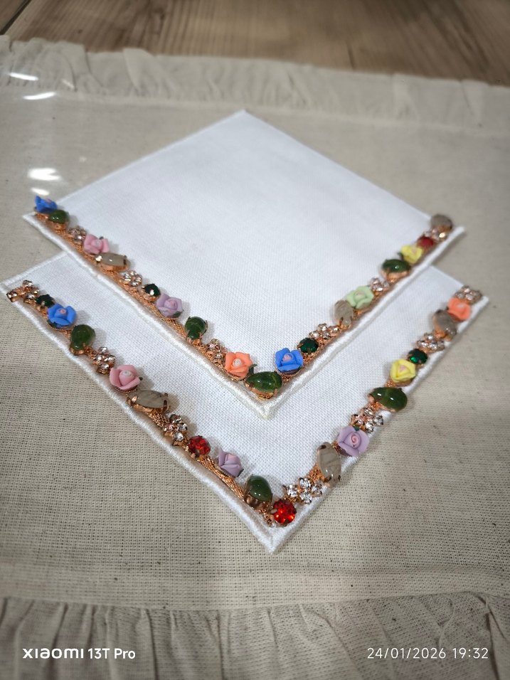 taşlı SUNUM PEÇETESİ - Görsel 5