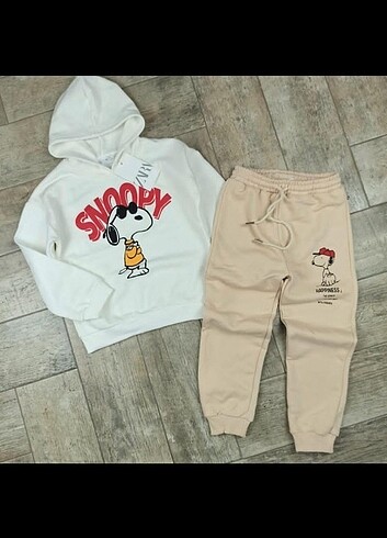 Zara eşofman Snoopy takım 