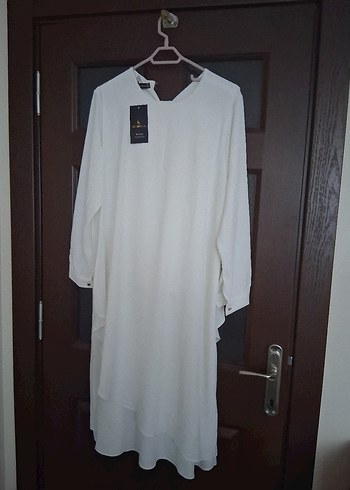 Beyaz ikili tunik - Görsel 3