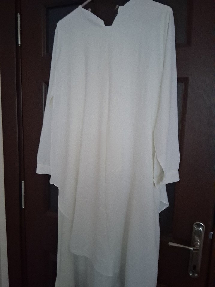 Beyaz ikili tunik - Görsel 2