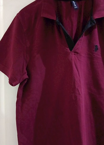 xxl Beden Bordo Erkek Polo Tişört Düğmeli