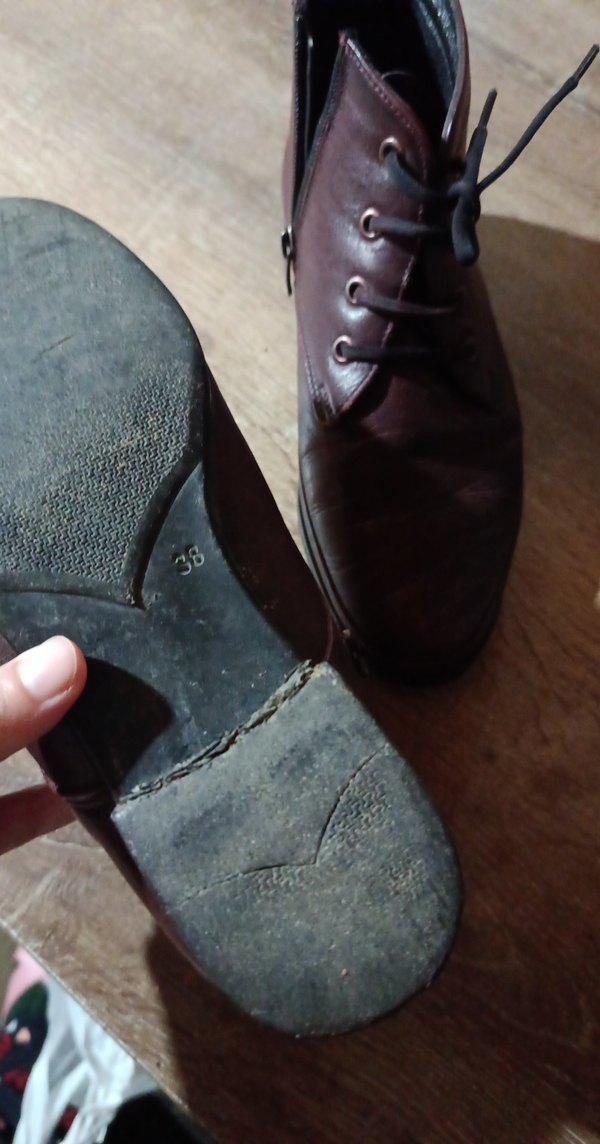 Koyu Bordo Erkek Bot - Görsel 5