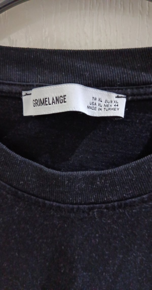 Erkek Siyah Keten Kısa Kollu Tişört - Görsel 2