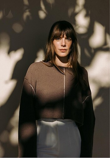 Zara Crop Triko Kazak