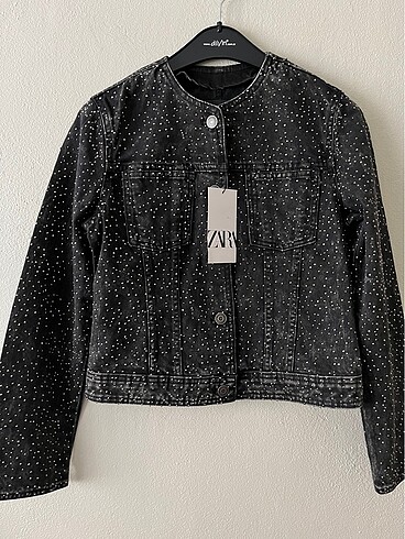 ZARA SİMLİ KOT CEKET