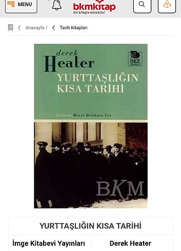 Yurttaşlığın Kısa Tarihî