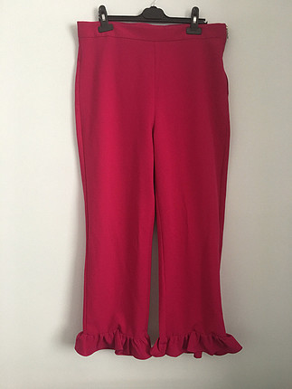 xl Beden pembe Renk Fuşya pantolon
