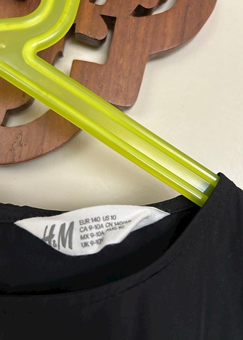 Kız Çocuk Siyah Volanlı Salaş Elbise - Görsel 4