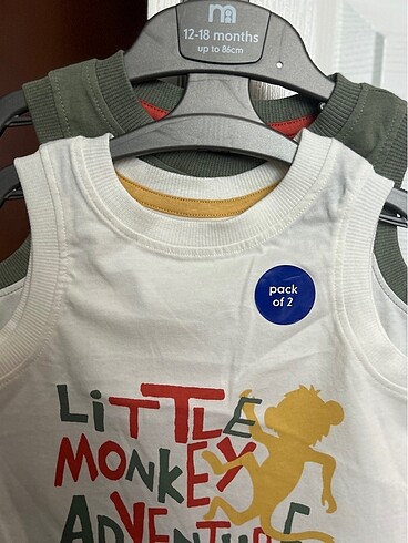 MOTHERCARE SIFIR İKİLİ TİŞÖRT - Görsel 6