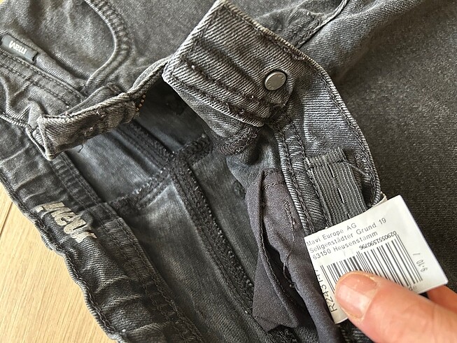 8 Yaş Beden siyah Renk MAVİ JEANS