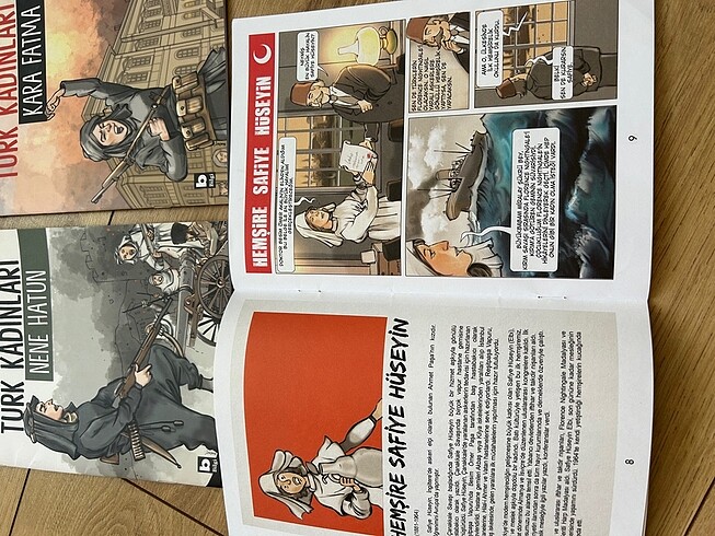 KAHRAMAN TÜRK KADINLARI ÇİZGİROMAN SERİSİ - Görsel 4