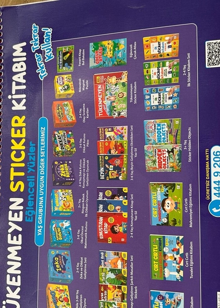 TÜKENMEYEN STİCKER KİTABI - Görsel 2