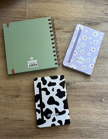  Matt Notebook 3?lü Not Defteri