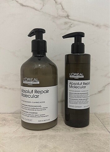 Loreal Professional Absolute Molecular Şampuan Serum Seti
